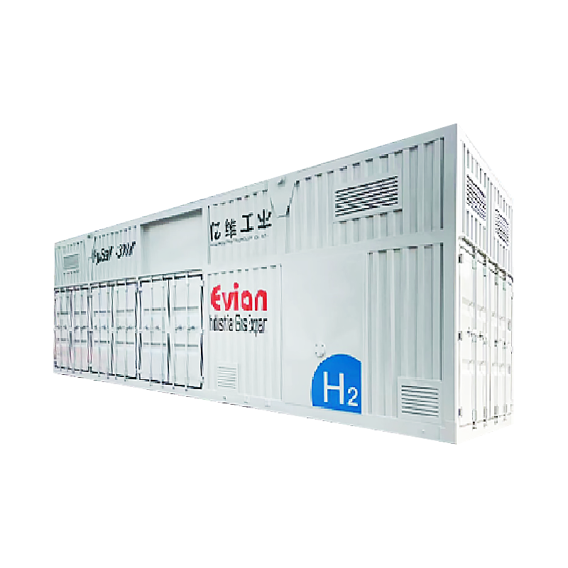 Conteneur de production d'hydrogène personnalisé