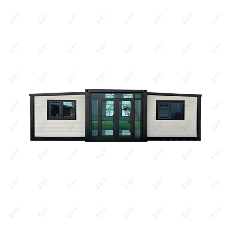 unité de vie mobile préfabriquée par Chambre extensible de conteneur de double aile de 20 pieds