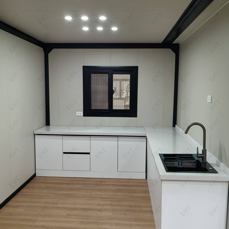 unité de vie mobile préfabriquée par Chambre extensible de conteneur de double aile de 20 pieds