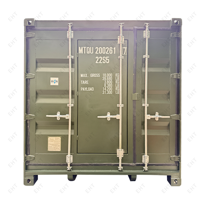 Conteneur élévateur à crochet de type A de 20 pieds pour un chargement efficace et un transport sécurisé